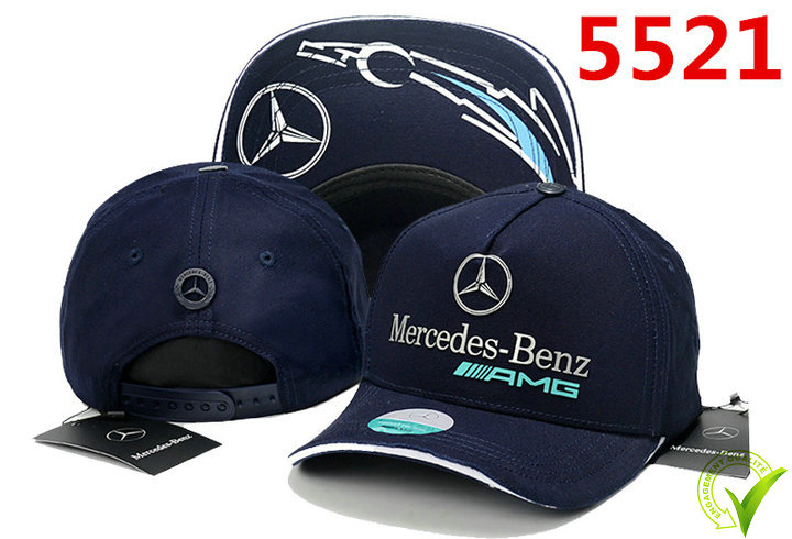 2022 Casquette de baseball Mercedes Benz Réglable avec logo AMG Coton Homme Femme